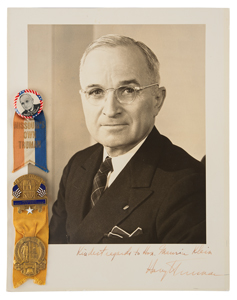 Lot #159 Harry S. Truman - Image 1