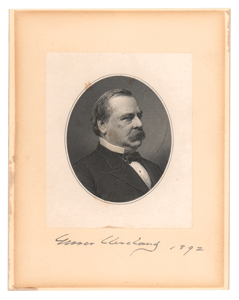 Lot #76 Grover Cleveland