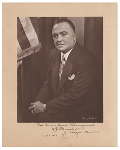 Lot #240 J. Edgar Hoover - Image 1