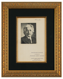 Lot #185 Albert Einstein