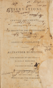 Lot #168 Alexander Hamilton