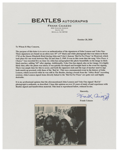 Lot #619  Beatles: John Lennon and Yoko Ono - Image 2
