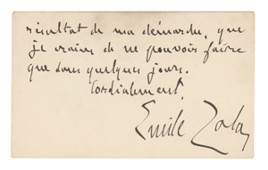 Lot #472 Emile Zola - Image 2