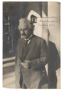 Lot #184 Albert Einstein