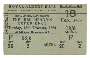 Lot #645 Jimi Hendrix Experience