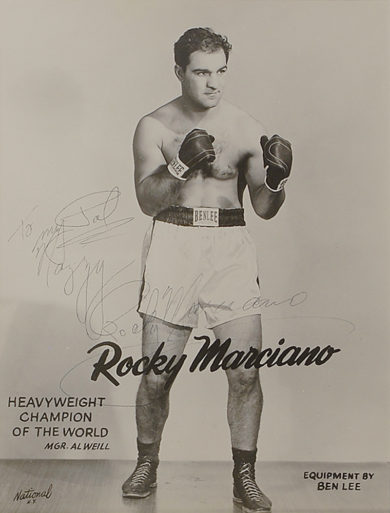 Lot #9189 Rocky Marciano