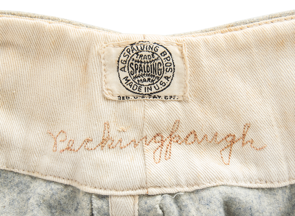 RR Auction - Roger Peckinpaugh's game-used New York Yankees road