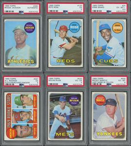 Lot #1110  1969 Topps Complete Set of (664) Cards