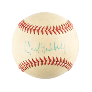 Lot #9254 Carl Hubbell - Image 1
