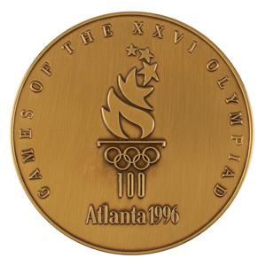 Lot #9213  Atlanta 1996 Summer Olympics Participation Medal