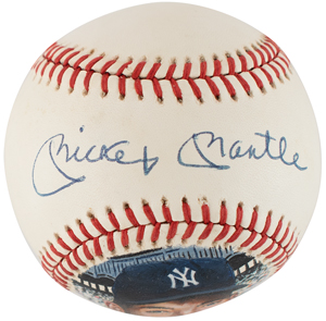 Lot #9137 Mickey Mantle