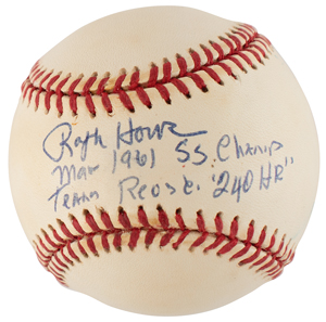 Lot #9272  NY Yankees Managers: Houk and Torre