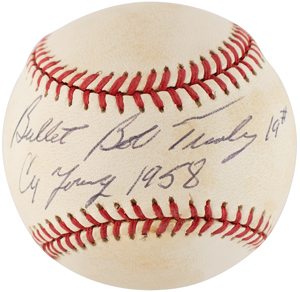 Lot #9287  Pitchers: Hunter, Niekro, Perry, and Turley - Image 4