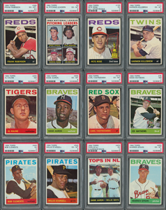 Lot #9087  1964 Topps Baseball Complete Set (587)