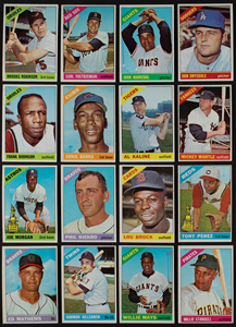 Lot #9094  1966 Topps Baseball Near Complete Set (570/598) - Image 2