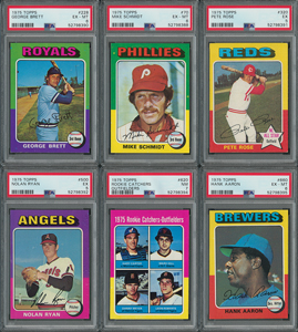 Lot #9114  1975 Topps Baseball Complete Set (660)