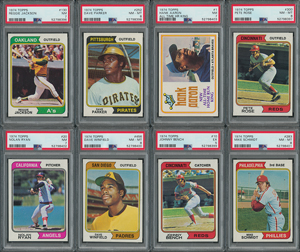 Lot #9113  1974 Topps Baseball Complete Set (660/660)