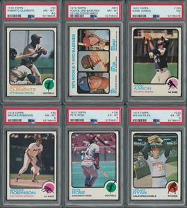 Lot #9110  1973 Topps Baseball Complete Set (660)