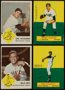 Lot #9072  1959-1968 Baseball Lot of Sets/Partial Sets: 1959 Fleer Ted Williams, 1963 Fleer, 1964 Topps Standup, 1965 Topps Embossed, etc.