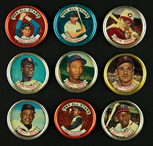 Lot #9088  1964 Topps Coins Complete Set (164)