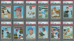 Lot #9102  1970 Topps Baseball Complete Set (720)