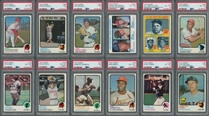 Lot #9111  1973 Topps Baseball High-Grade Complete Set (660)