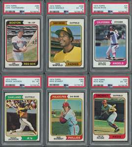 Lot #9112  1974 Topps Baseball Complete Set (660)