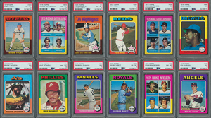 Lot #9115  1975 Topps Baseball High-Grade Complete Set (660)