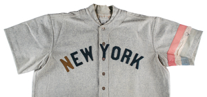 Lot #9001 Roger Peckinpaugh's Game-Used 1918 New York Yankees Road Uniform - Image 10