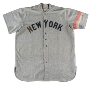 Lot #9001 Roger Peckinpaugh's Game-Used 1918 New York Yankees Road Uniform - Image 8