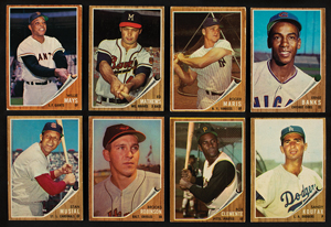 Lot #9080  1962 Topps Baseball Card Lot of (375)
