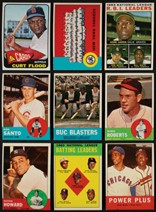 Lot #9086  1963-1965 Topps Baseball Card Lot of