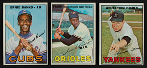 Lot #9095  1967 Topps Baseball Card Mid-High Grade Lot of (175)