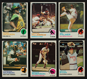 Lot #9109  1973 Topps Baseball Card Lot of (195)
