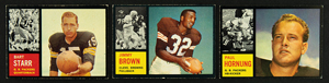 Lot #9165  1962 Topps Football Lot of (52) with Jim Brown