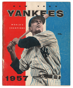 Lot #9142  NY Yankees: 1957 - Image 2