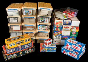 Lot #9121  Massive 1980-1990s Baseball Hoard: Topps, Fleer, Donruss, UD, Score, and More - 30,000+ Cards