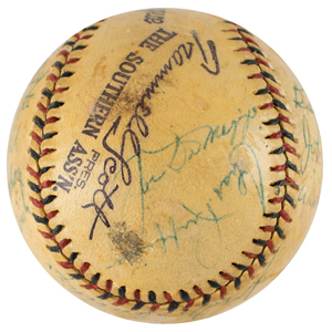 Lot #9006  1938 NY Yankees Team-Signed Baseball