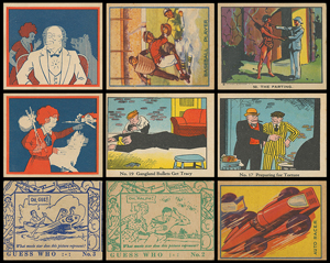 Lot #9194  1930s Non-Sports Lot of (51) with Dick Tracy, Tarzan, and Schutter-Johnson
