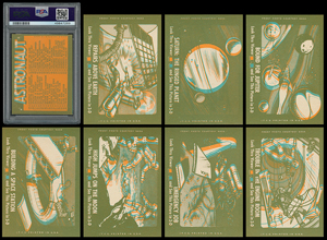 Lot #9204  1963 Topps Astronauts 3-D High-Grade Complete Set with Graded Checklist (55) - Image 2