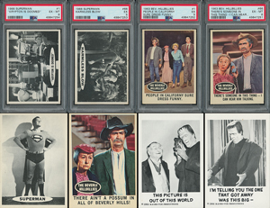Lot #9201  1960s TV Series High-Grade Complete Sets (3): Beverly Hillbillies, Munsters, and Superman