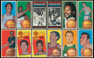 Lot #9174  1970-71 Topps Basketball High-Grade Partial Set (156/175)