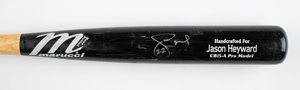 Lot #9228 Jason Heyward's Game-Used Baseball Bat