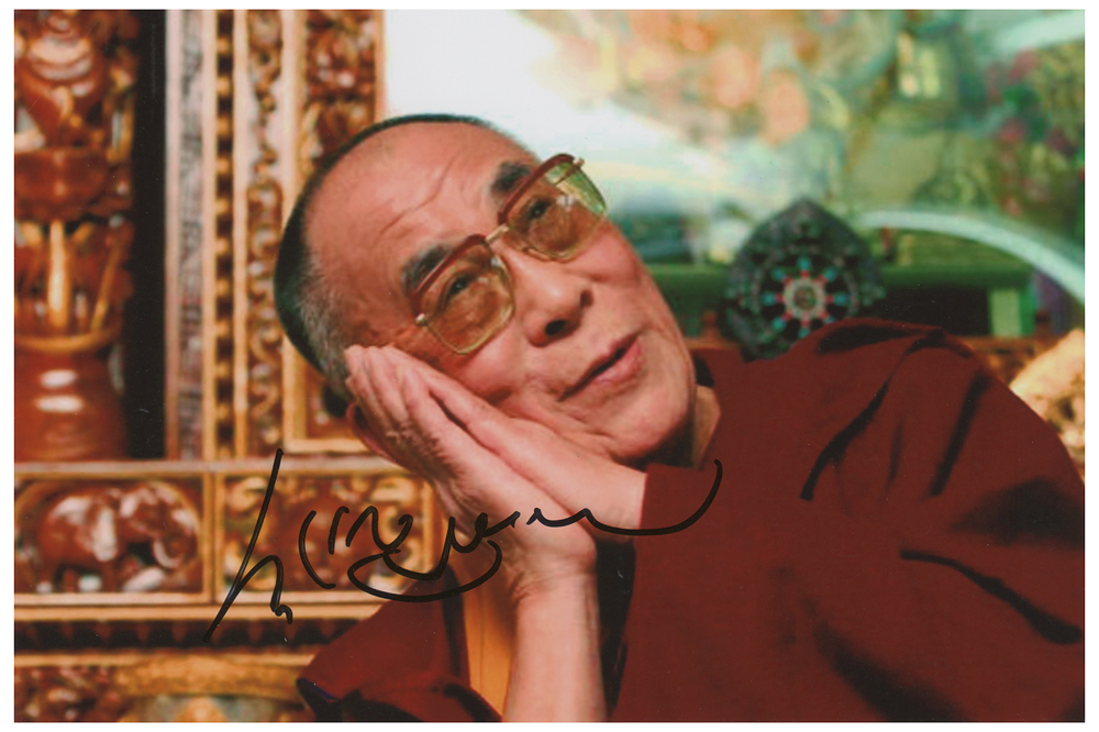 Lot #150  Dalai Lama