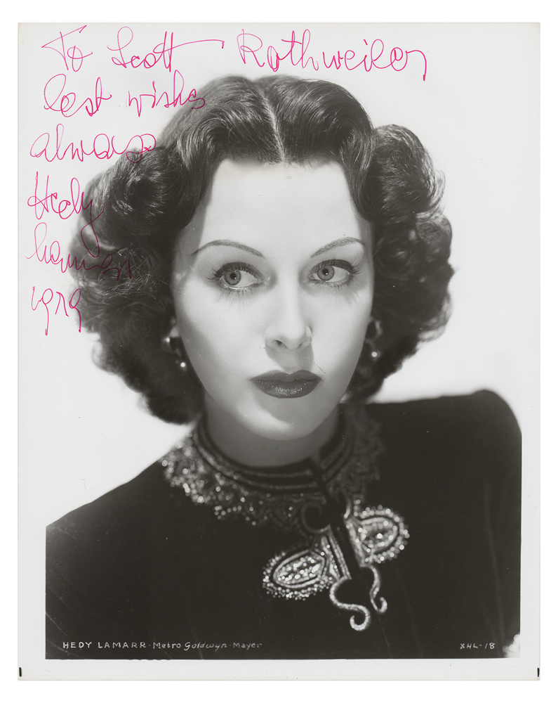 Lot #708 Hedy Lamarr