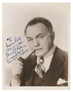 Lot #757 Edward G. Robinson - Image 1