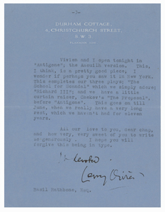 Lot #743 Laurence Olivier - Image 3