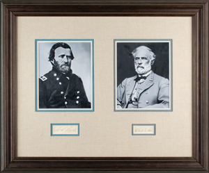 Lot #225 U. S. Grant and Robert E. Lee