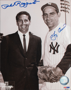 Lot #828  NY Yankees: Berra and Rizzuto