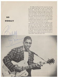 Lot #518 Jackie Wilson and Bo Diddley - Image 3